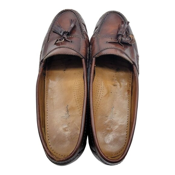 Cole Haan Men\'s Mahogany Pinch Tassel Loafers Shoes Size 8D #03508, $158 main image 6